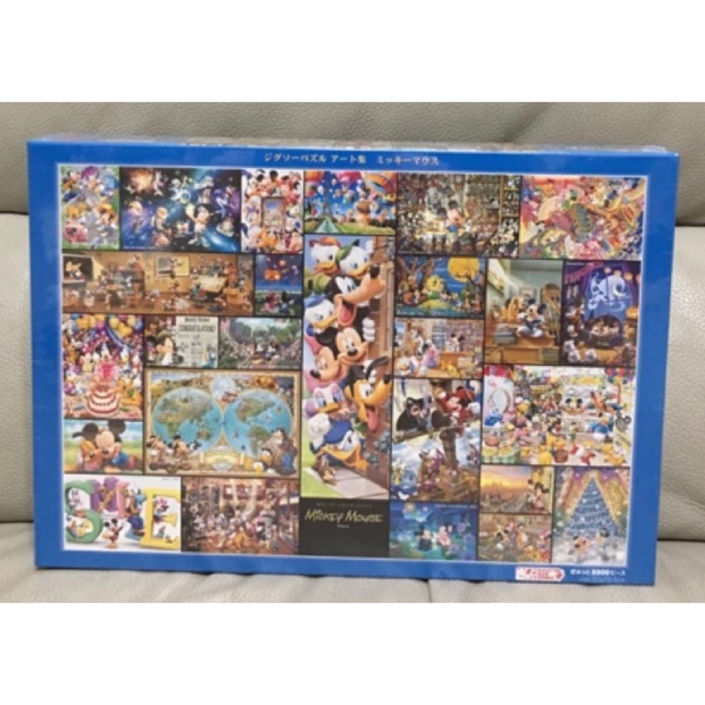 現貨 日本拼圖 Tenyo 迪士尼 Disney 米奇 米妮 唐老鴨 歷年拼圖集 2000片 迷你拼圖 現貨 正品-細節圖2
