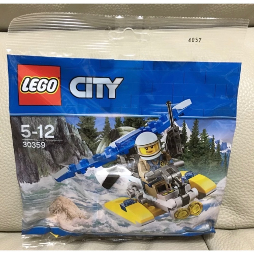 樂高 LEGO 30359 CITY 城市系列 警察水上飛機 正版