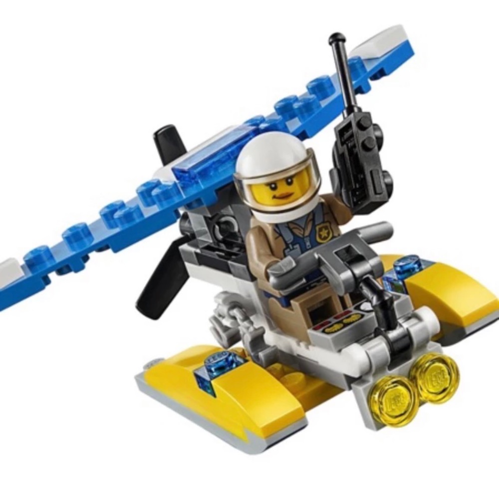 樂高 LEGO 30359 CITY 城市系列 警察水上飛機 正版-細節圖3