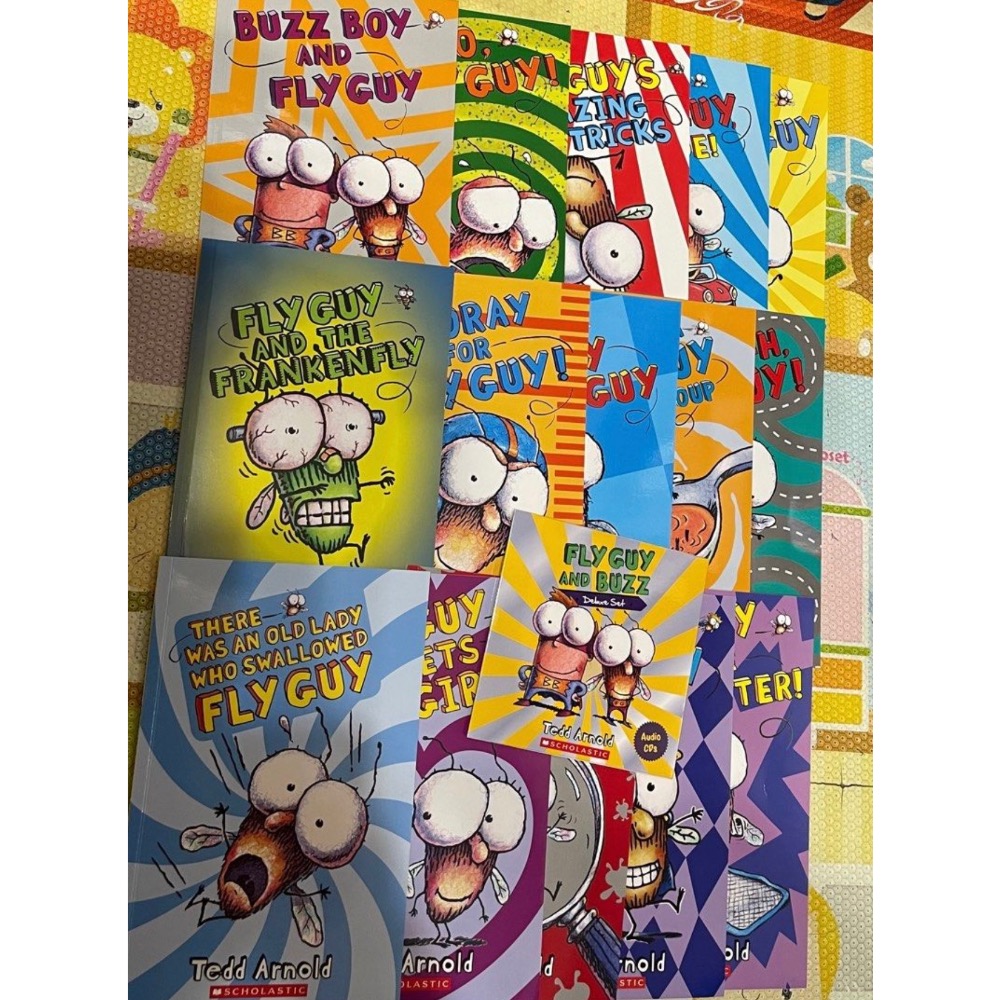 二手 正版 英文 童書 讀本 套書 Fly guy and buzz  15本-細節圖2