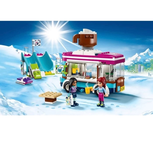 現貨 樂高 絕版 LEGO 41319 Friends 系列 滑雪渡假村巧克力餐車 現貨 正版