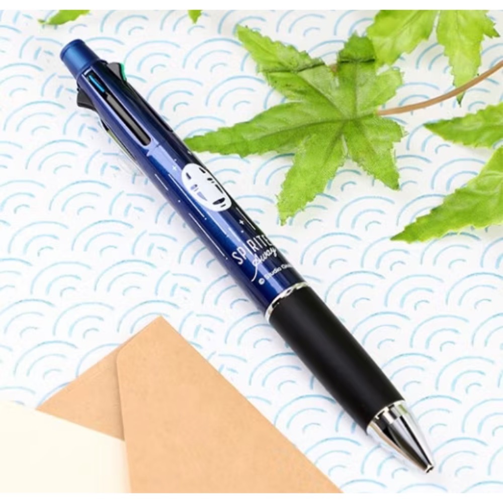 現貨 正版 日本三菱 Uni  宮崎駿限定版 JETSTREAM 4&1 原子筆 自動鉛筆 霍爾移動的城堡 魔女宅急便-細節圖5