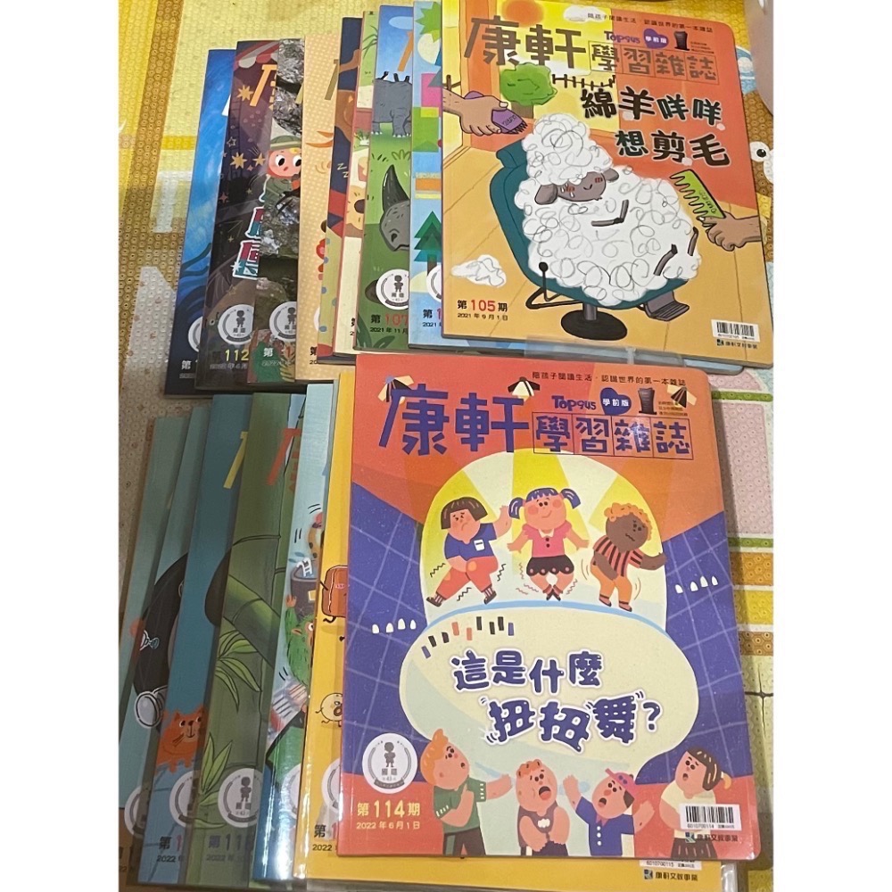 二手 康軒雜誌學前版 113-121期 共9本-細節圖2