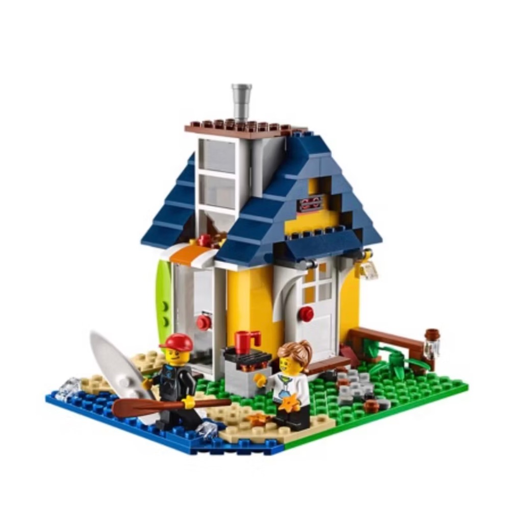 全新 正版 絕版 樂高 LEGO 31035 創意系列 海灘小屋 3合1-細節圖7