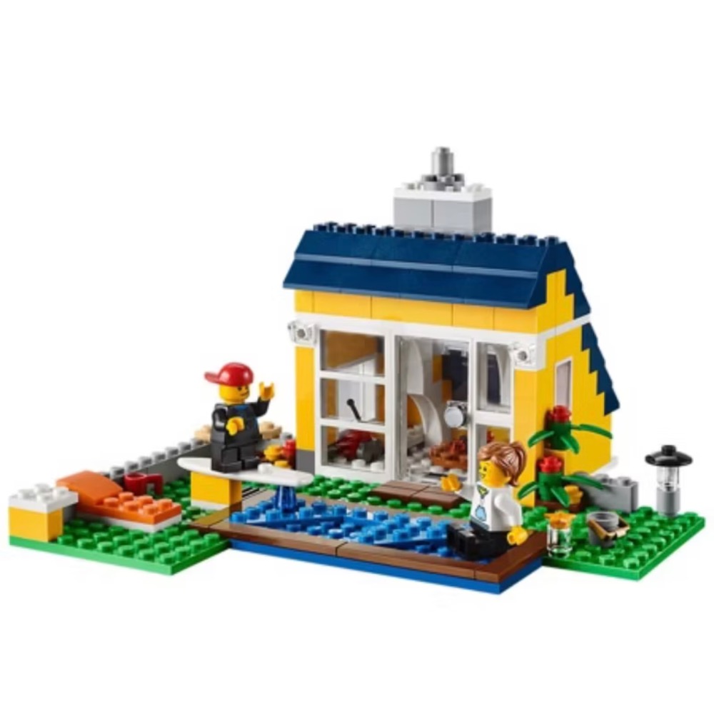全新 正版 絕版 樂高 LEGO 31035 創意系列 海灘小屋 3合1-細節圖8