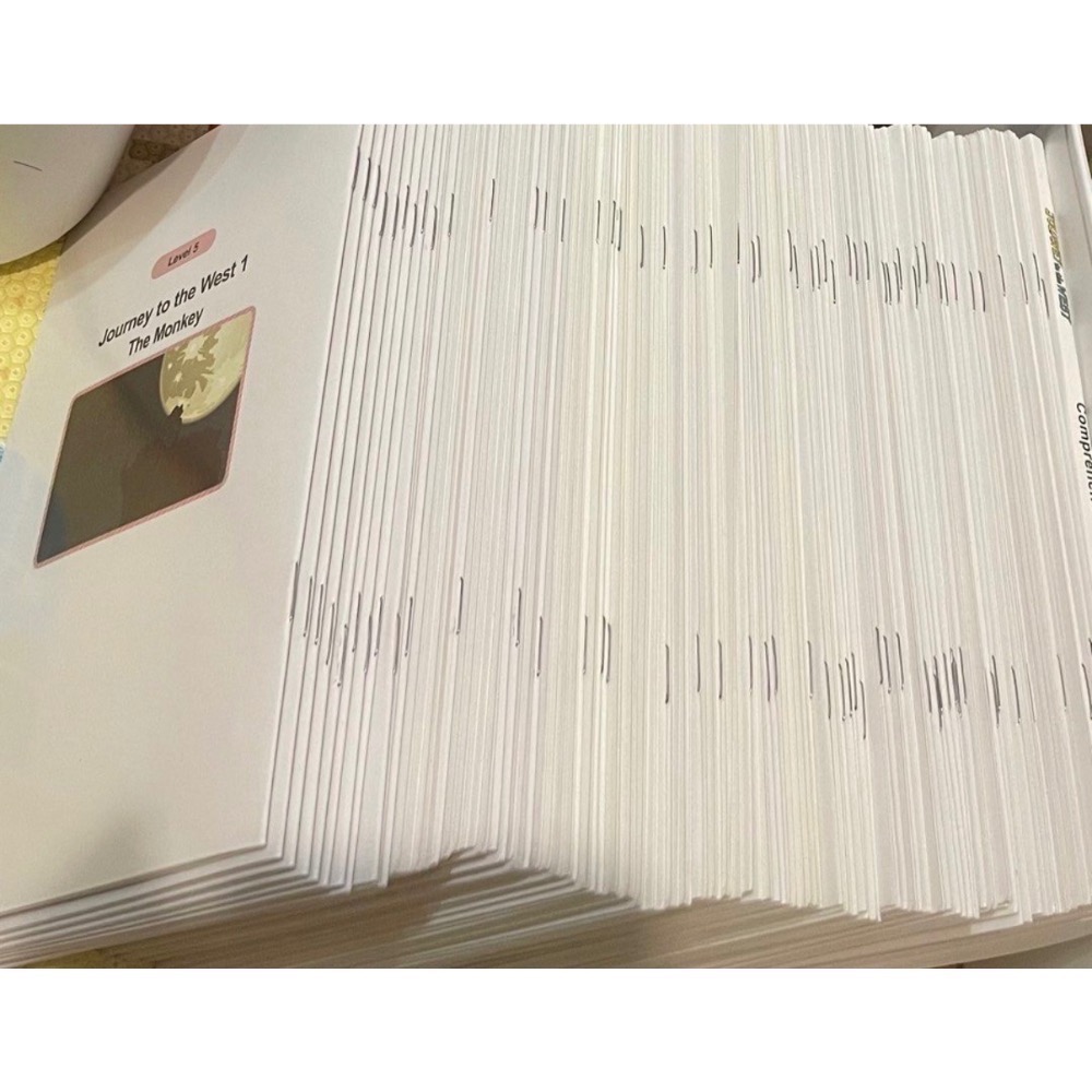 二手 英文 童書  (Little fox ) Journey to the west 西遊記（共108本）+1本練習冊-細節圖2