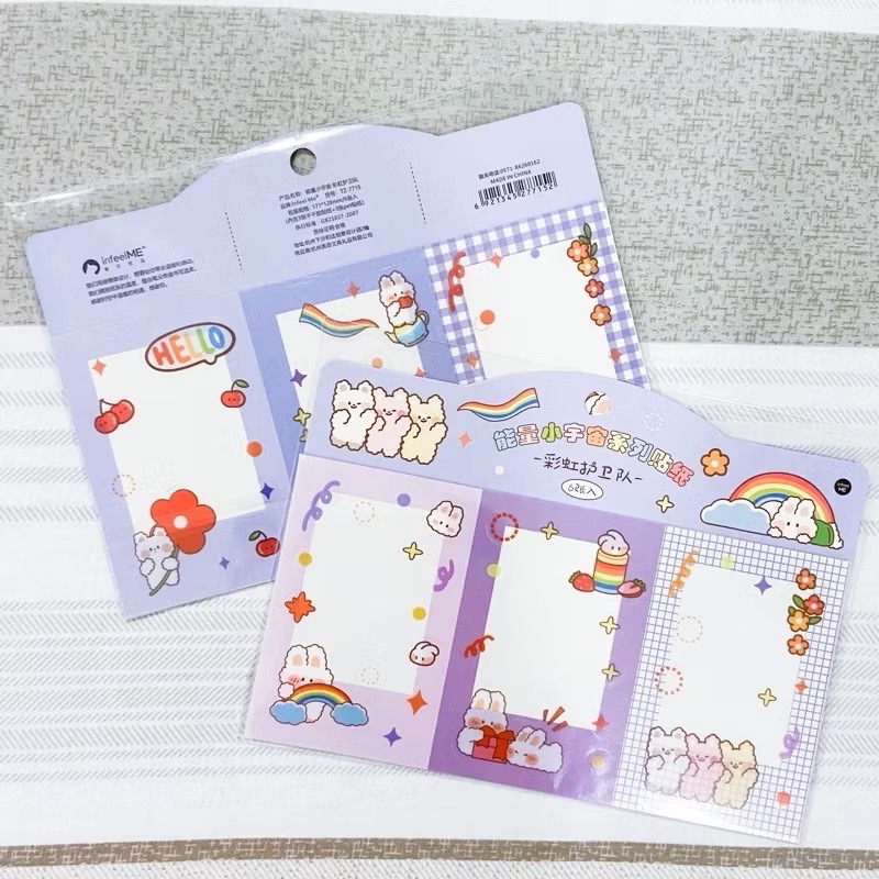 裝飾貼紙👉🏻拍立得貼紙 小卡貼紙 手帳貼紙 卡通人物系列貼紙-規格圖1