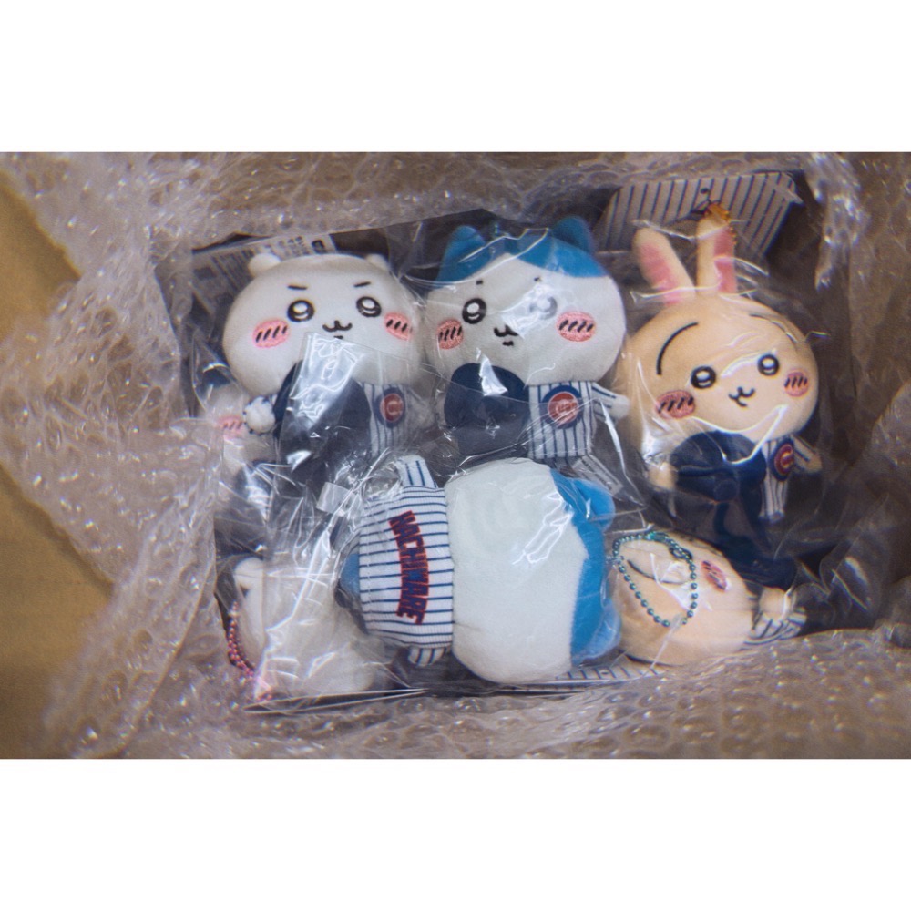 日本現貨 吉伊卡哇 Chiikawa MLB聯名 小熊隊吉伊卡哇、烏薩奇、小八-細節圖2