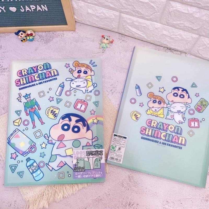 現貨✨蠟筆小新 資料夾 三折收納袋資料夾 L夾 文件夾 辦公用品 上學必備 文具 日本-細節圖3