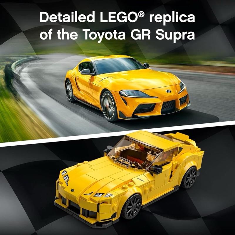 現貨🔥LEGO 樂高 Speed系列 76901 Toyota GR Supra【全新未拆】-細節圖3