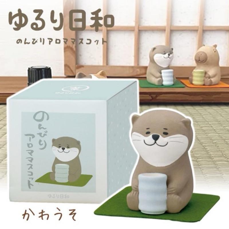 現貨🎏日本 DECOLE 陶瓷擴香器 擴香石 精油 動物泡茶 陶瓷 擴香器 擺飾 水豚 貓咪 柴犬-細節圖5