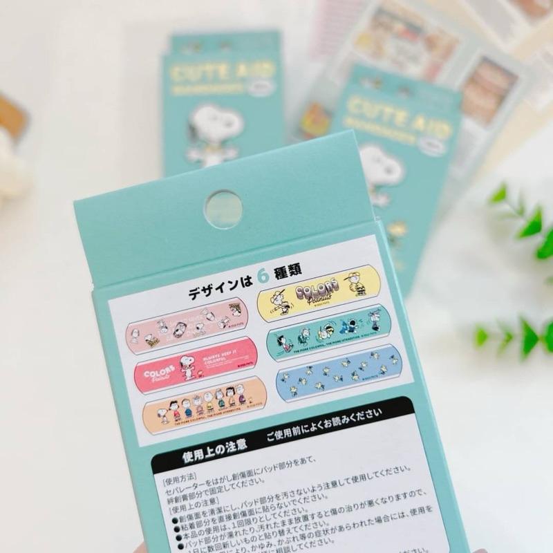 現貨✨日本製 SNOOPY 史努比貼紙 ok安全貼-細節圖2