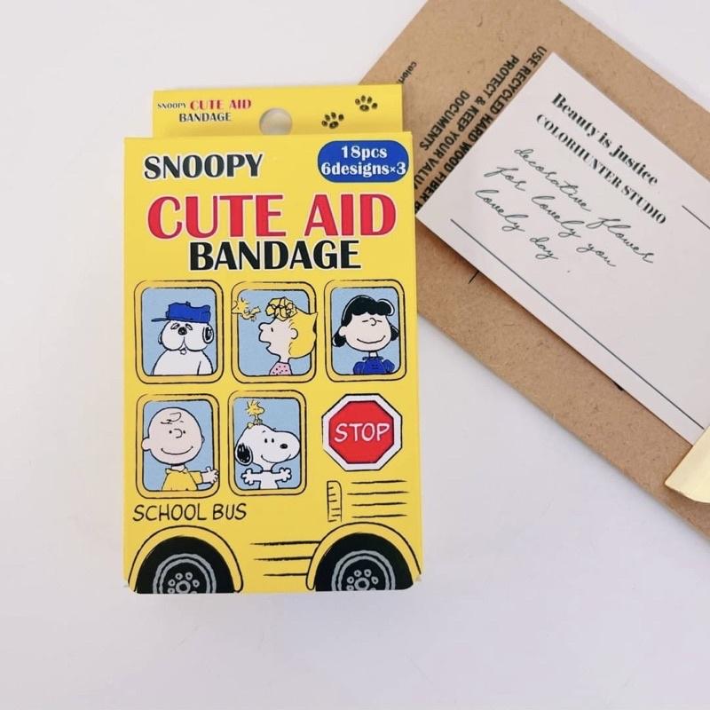 現貨✨日本製 SNOOPY 史努比貼紙 ok安全貼-細節圖5