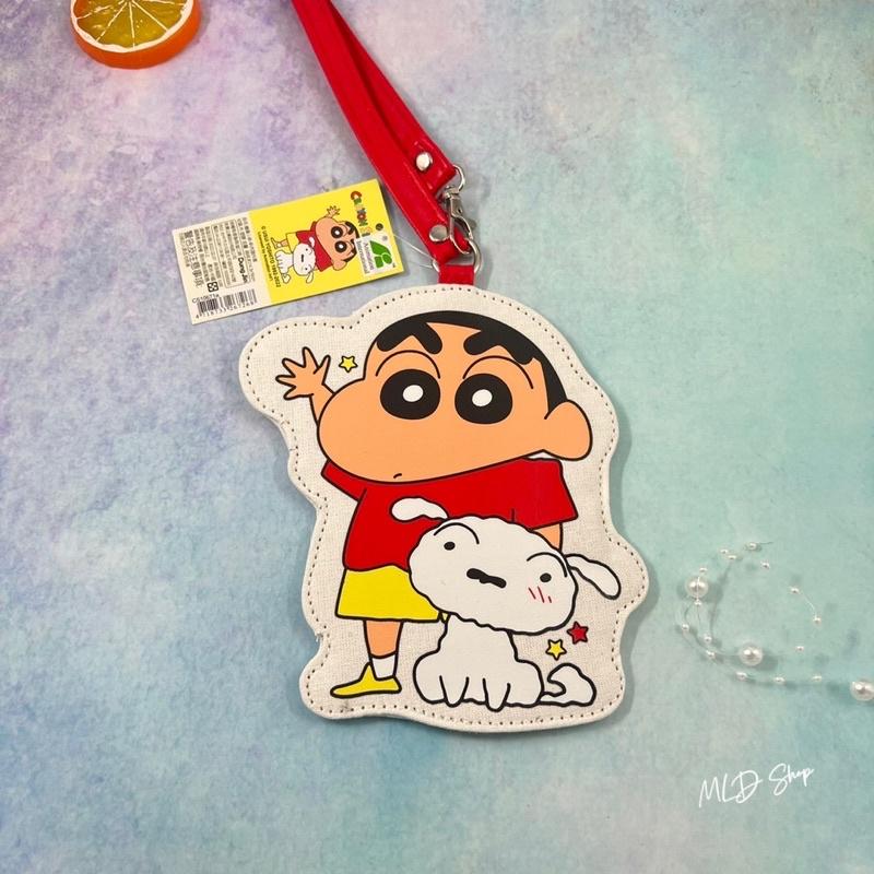 現貨不用等🔥蠟筆小新帆布證件套 票卡夾 證件夾 卡套 小白 鱷魚餅乾 正版授權-細節圖6
