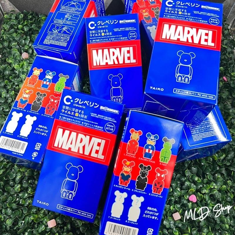 現貨🔥BE@RBRICK 庫柏力克熊 X Cleverin日本加護靈 空氣除菌 抗菌 公仔 聖誕禮物 日本限定 漫威英雄-細節圖2