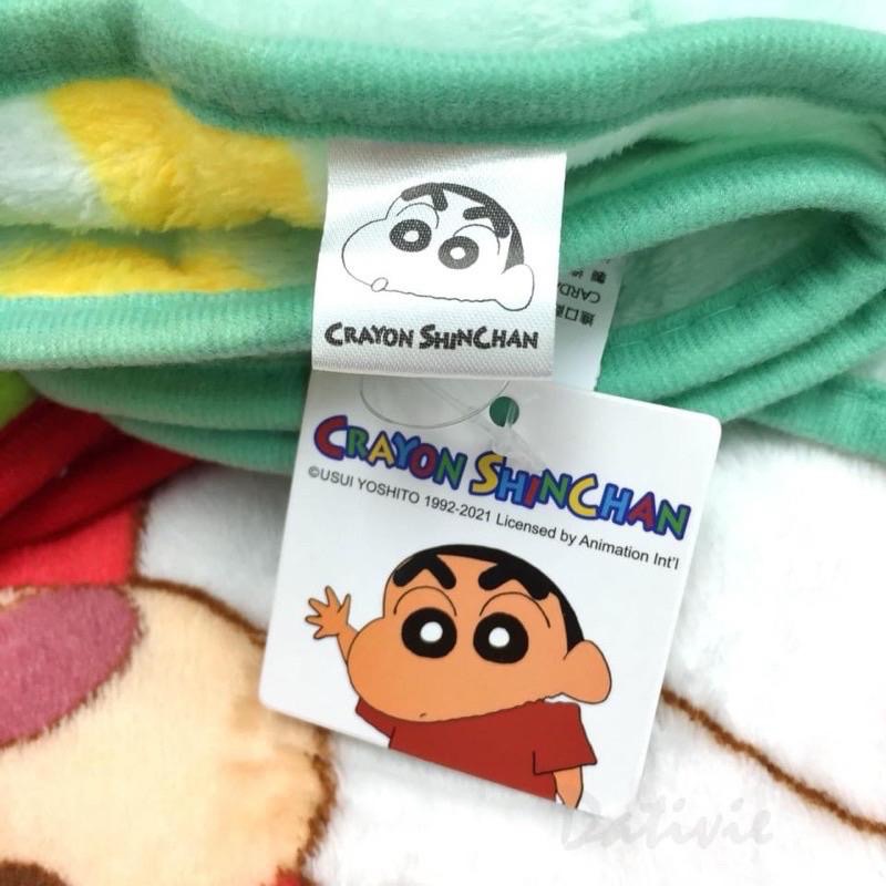 現貨不用等✨正版授權🈴️ 蠟筆小新法蘭絨毛毯 毯子毛毯 冬天必備 蓋毯 保暖毯 睡衣小新 小白-細節圖7