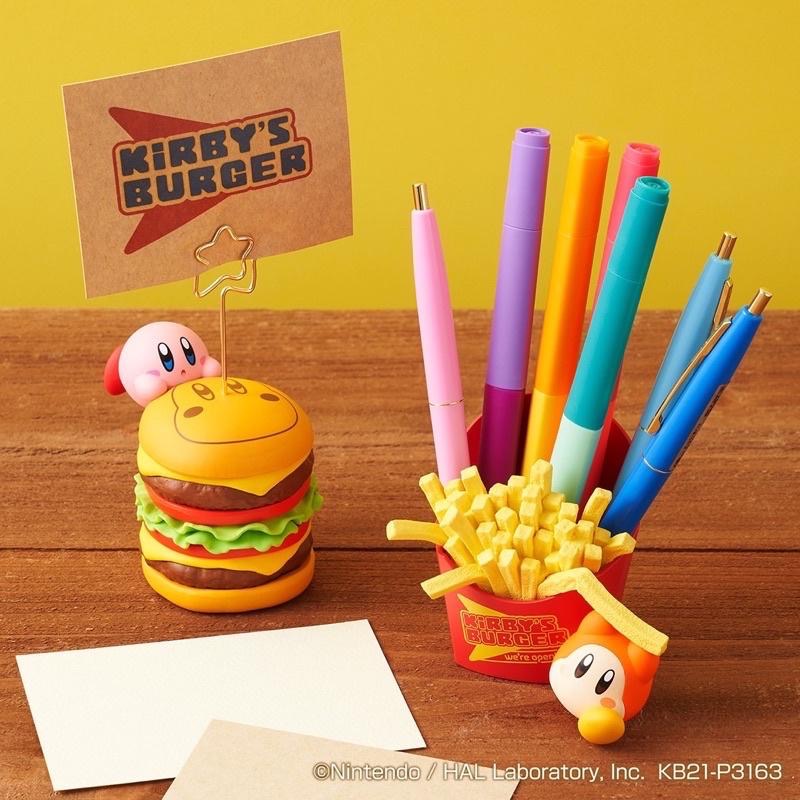 現貨🔥全新日版 星之卡比 一番賞 卡比漢堡系列 筆記本 杯子 盤子 方巾 KIRBY＇S BURGER-細節圖4