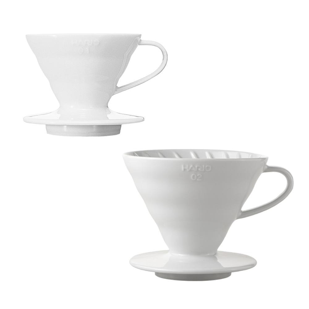 【日制 最多人使用】HARIO濾杯 V60 陶瓷濾杯 V02 V01 濾杯 手沖濾杯 咖啡 VDC-02W 【啡茶時刻】-細節圖7