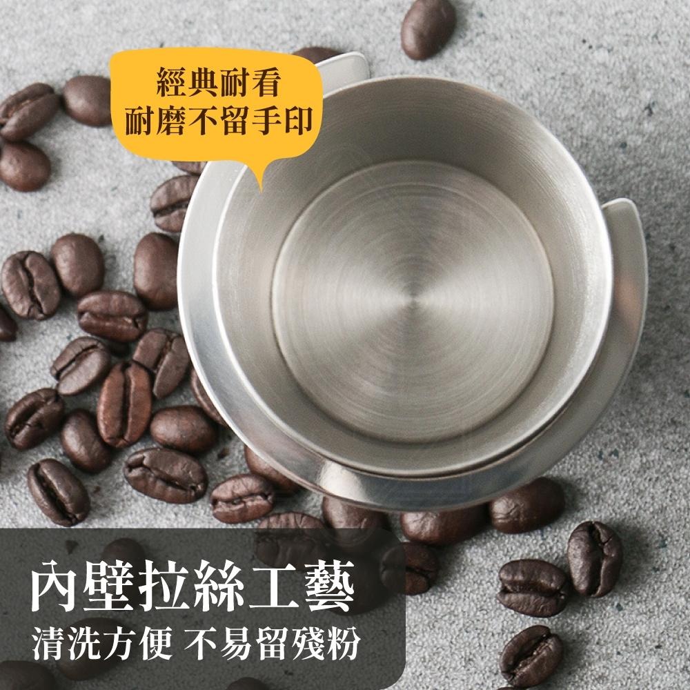 接粉杯 聞香杯 咖啡接粉杯 磨豆機接粉杯 不鏽鋼接粉杯 義式咖啡 粉杯 304不鏽鋼 咖啡器具 【啡茶時刻】-細節圖3