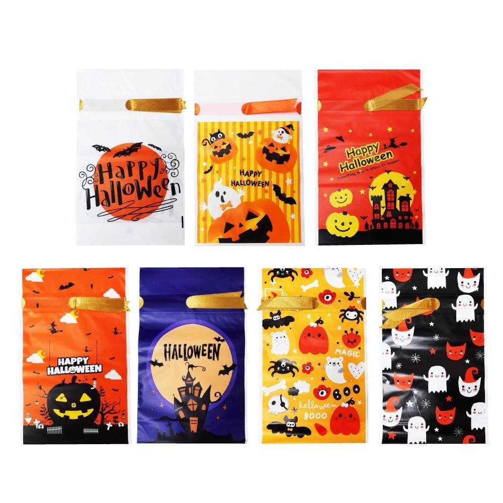 抽繩束口包裝袋 萬聖節 禮物包裝袋 包裝袋  禮物袋 包裝袋 餅乾袋 糖果袋 禮品袋 點心袋 婚禮小物 【啡茶時刻】-細節圖9