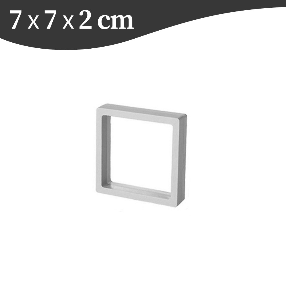 白色｜小號｜7*7*2cm