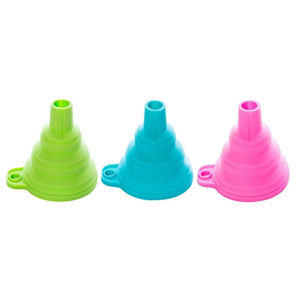 折疊漏斗 迷你漏斗 矽膠漏斗 分裝漏斗 小漏斗 矽膠折疊漏斗 摺疊漏斗 伸縮式漏斗 可攜式漏斗 伸縮漏斗 【啡茶時刻】-細節圖9