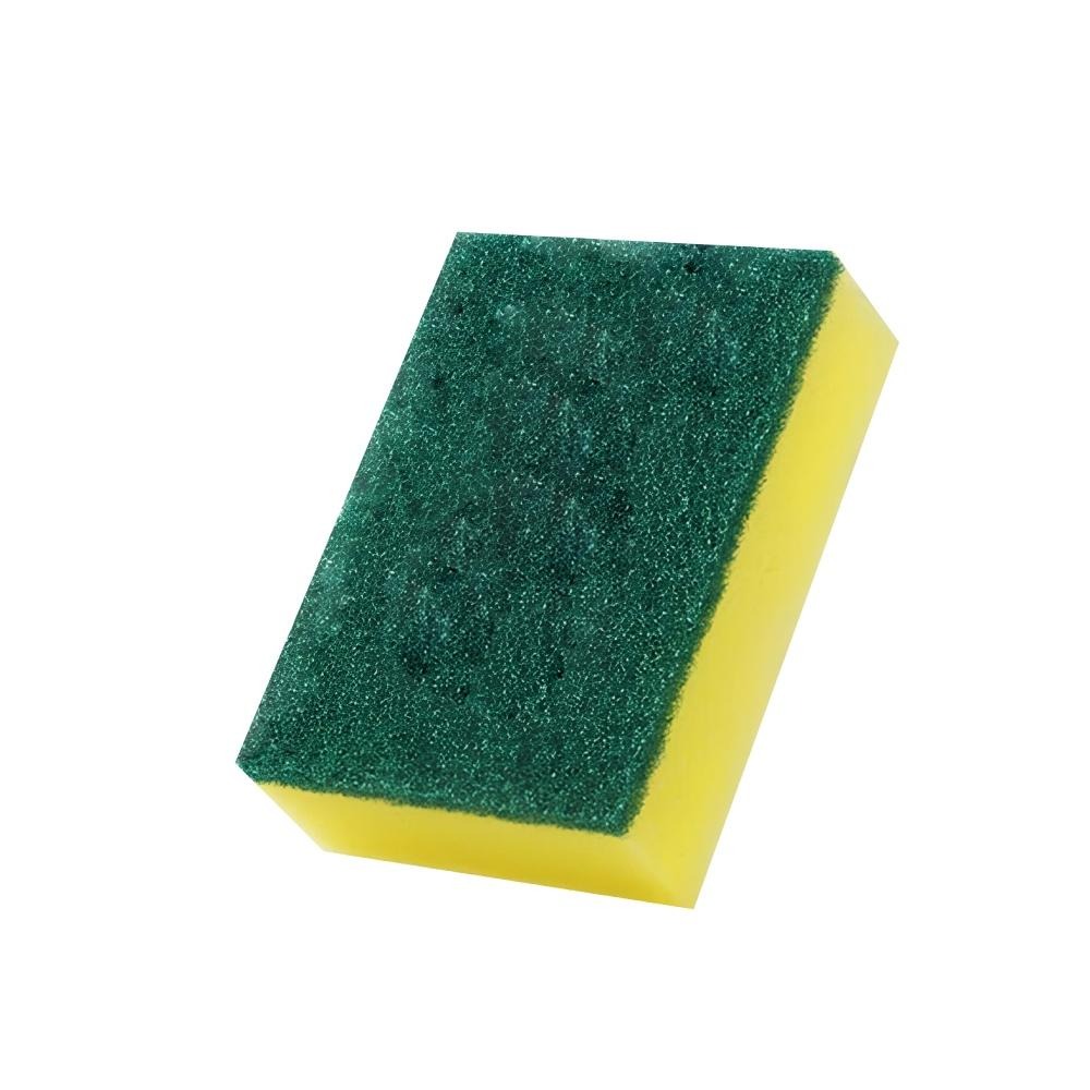 菜瓜布 海綿 洗碗海綿擦 刷碗布洗碗刷 兩用菜瓜布 海棉刷 洗碗 洗鍋 雙面魔力擦 廚房清潔 【啡茶時刻】-細節圖7