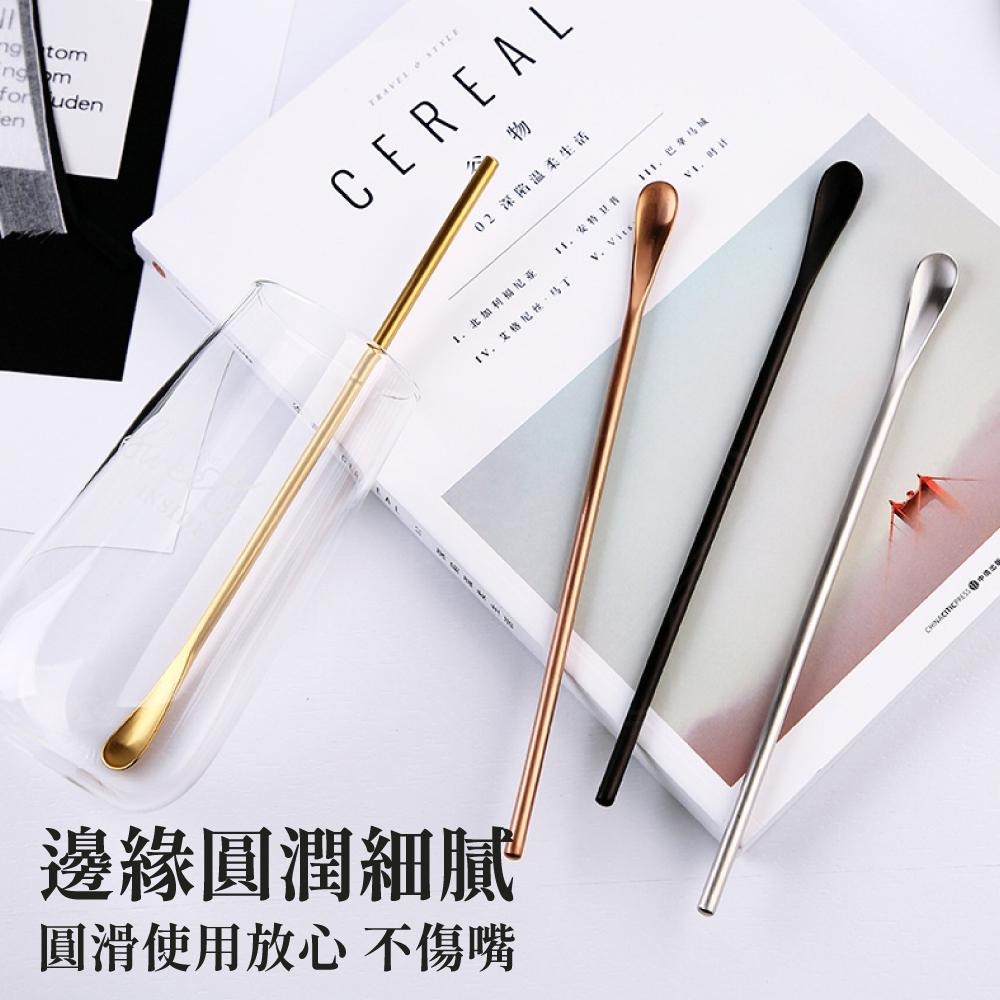 咖啡攪拌棒 攪拌棒 咖啡勺 長柄攪拌勺 小茶匙 調酒勺 不鏽鋼勺 長柄圓頭攪拌棒 勺子 咖啡器具【啡茶時刻】-細節圖6