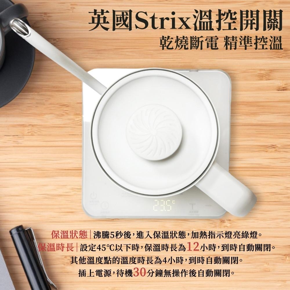 HARIO α 阿爾法 控溫細口壺 650ml 溫控壺 溫控手沖壺 手沖壺 細嘴壺 EKA-65-TW 【啡茶時刻】-細節圖4