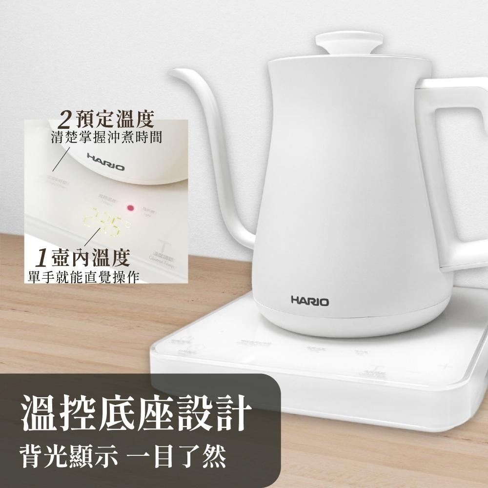 HARIO α 阿爾法 控溫細口壺 650ml 溫控壺 溫控手沖壺 手沖壺 細嘴壺 EKA-65-TW 【啡茶時刻】-細節圖5