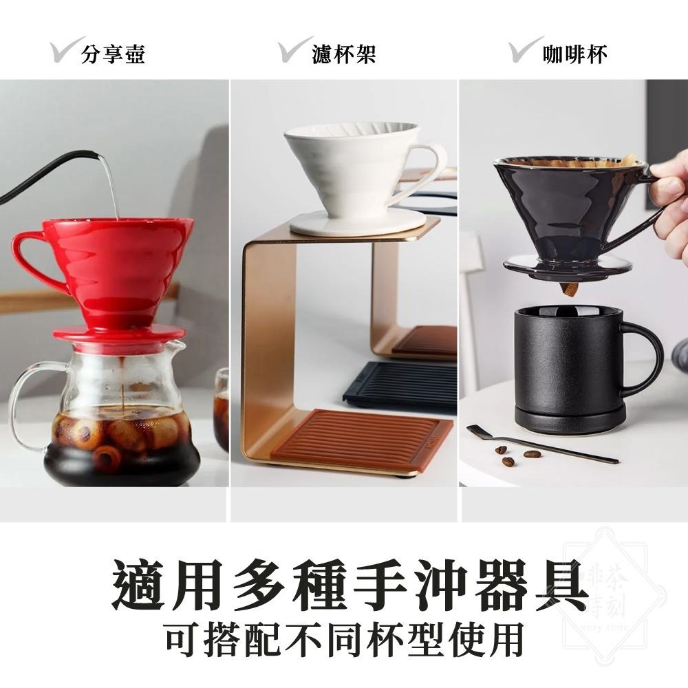 陶瓷濾杯 V60 咖啡濾杯  錐形濾杯 01 02濾杯 手沖濾杯 濾杯 陶瓷咖啡濾杯 【啡茶時刻】-細節圖5