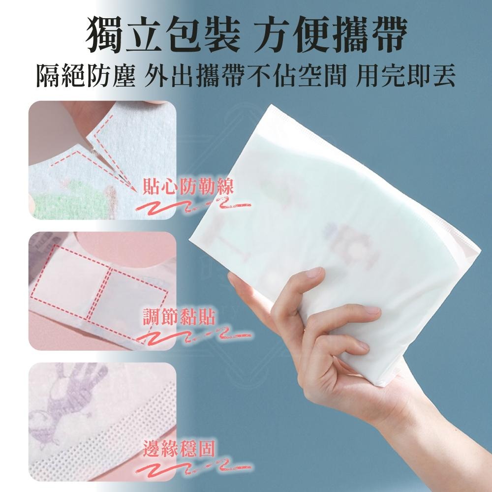 一次性防水圍兜 圍兜 拋棄式圍兜 免洗圍兜 外出圍兜 防水圍兜 圍兜口水巾 口水巾 圍兜兜  吃飯圍兜 【啡茶時刻】-細節圖4