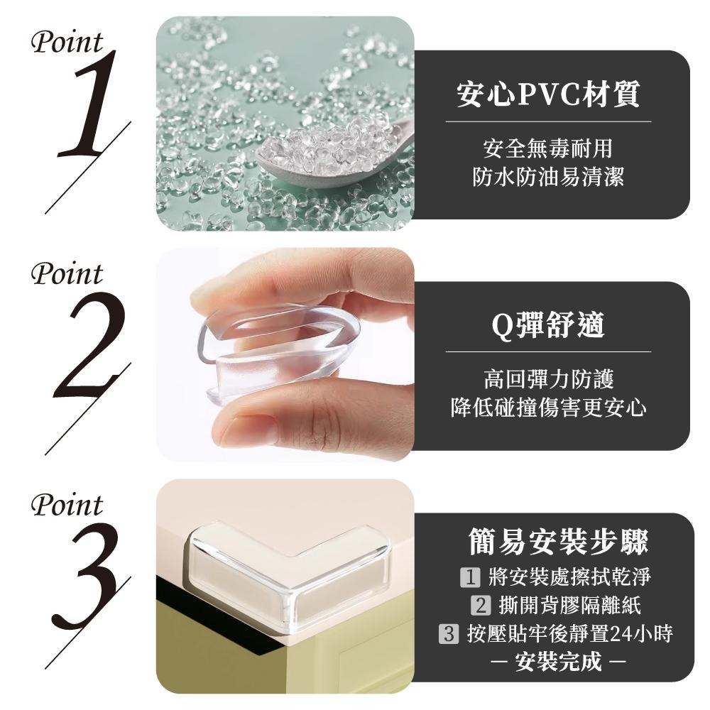 透明防撞角 防撞角 防撞條 防撞 兒童防撞 防撞傷 護角 圓形防撞角 桌腳墊 護角 矽膠墊 防撞貼 【啡茶時刻】-細節圖6
