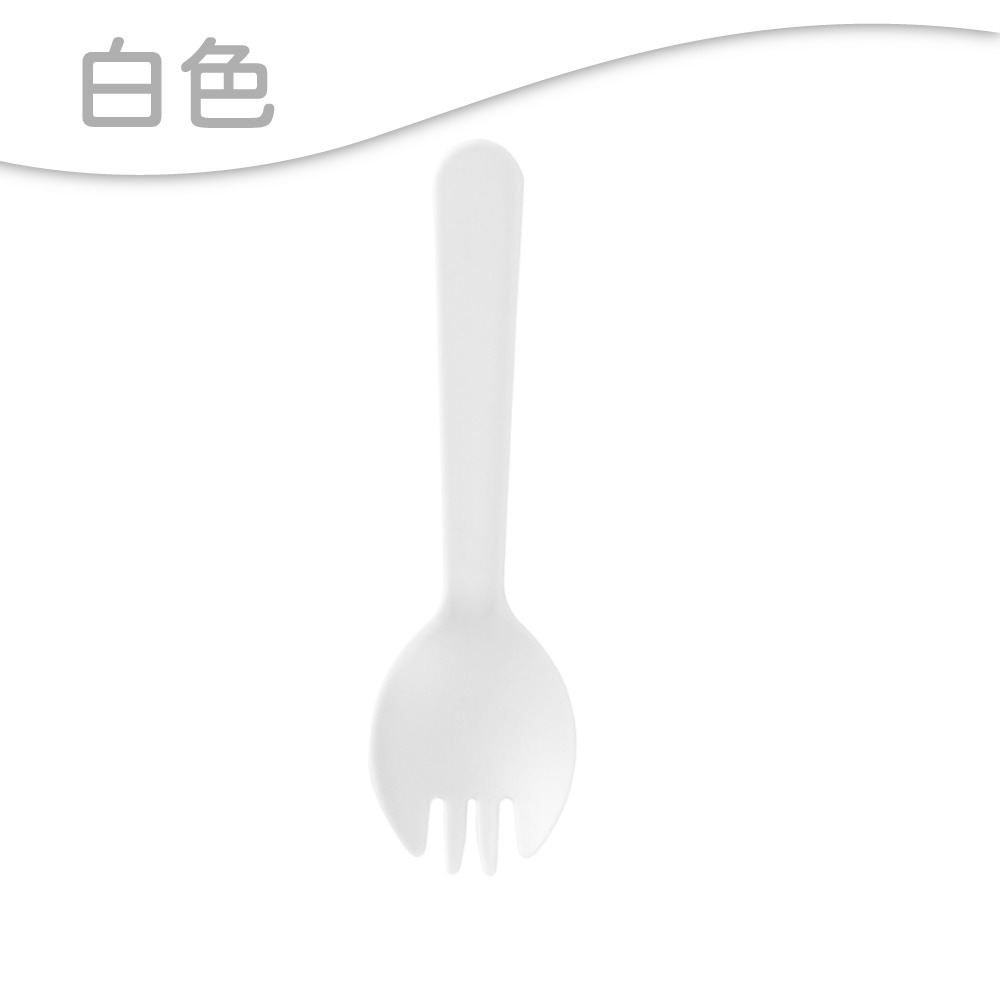 一次性蛋糕叉 一次性叉勺 布丁勺 布丁匙 湯匙 獨立包裝 湯匙 甜品勺 蛋糕勺 叉匙 匙子 叉子 免洗 【啡茶時刻】-規格圖7