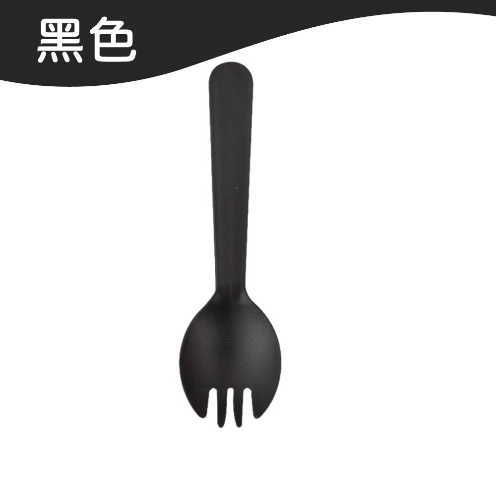 一次性蛋糕叉 一次性叉勺 布丁勺 布丁匙 湯匙 獨立包裝 湯匙 甜品勺 蛋糕勺 叉匙 匙子 叉子 免洗 【啡茶時刻】-規格圖7