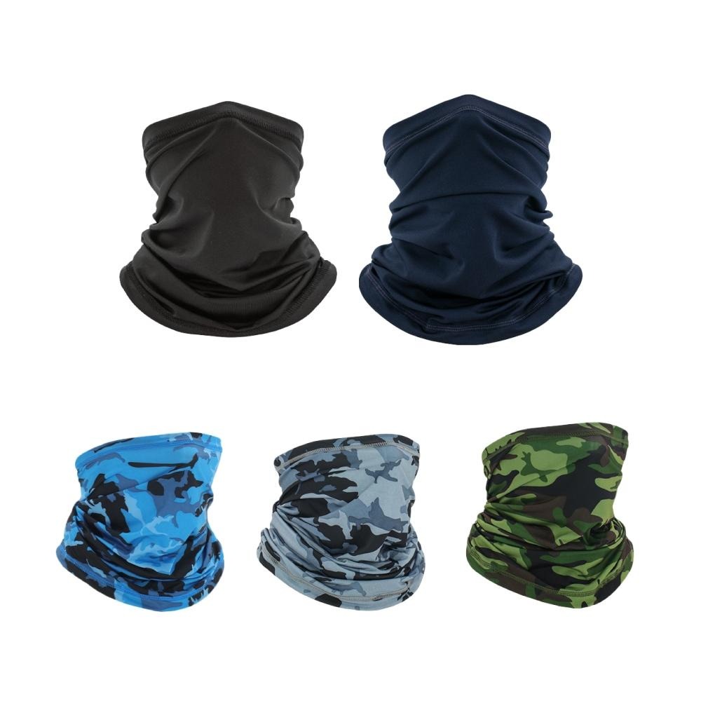 防曬運動頭巾 防曬頭套 涼感 冰絲頭巾 運動頭巾 多功能脖圍 脖套 透氣 防曬頭巾 防風 自行車 外送【啡茶時刻】-細節圖9