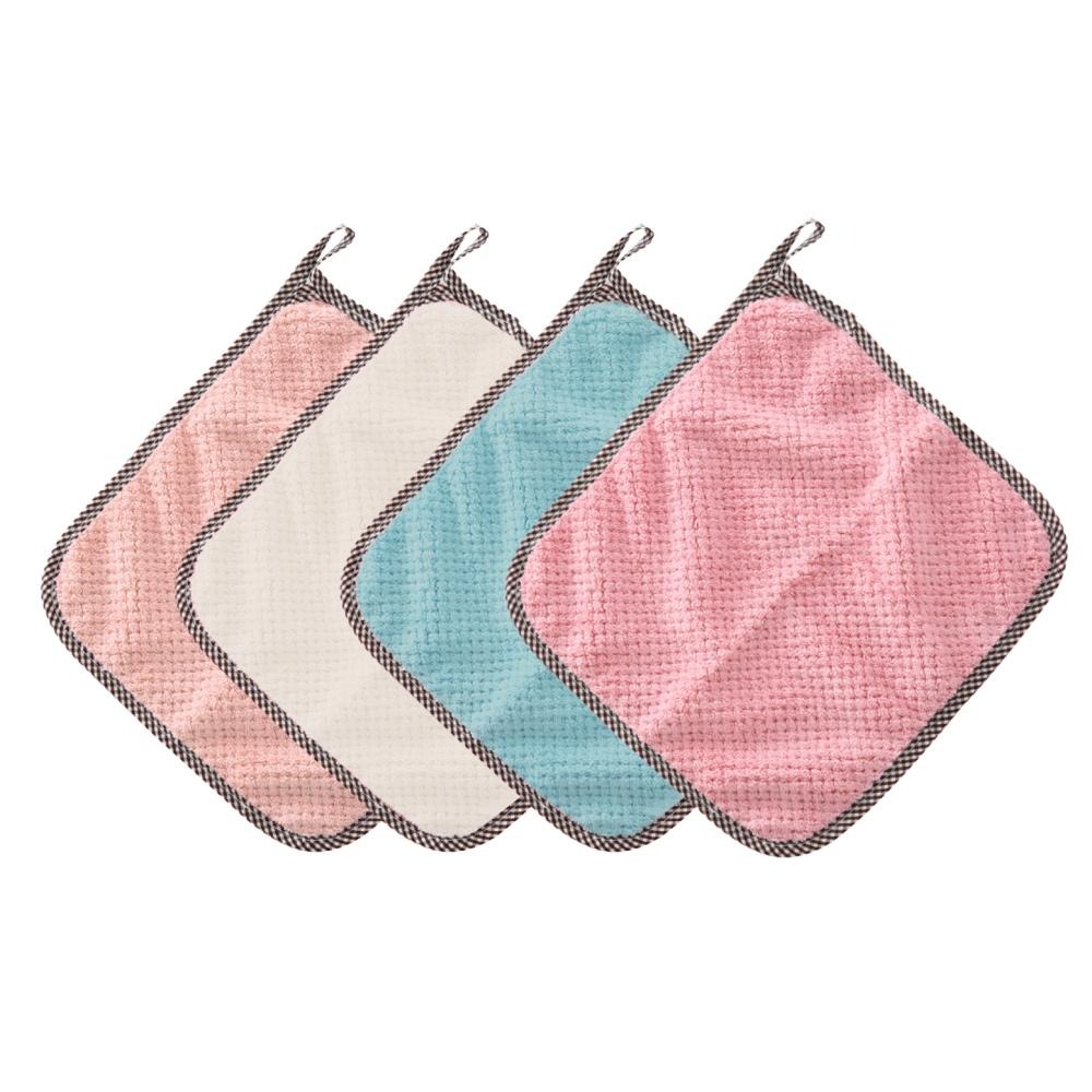 抹布 擦手巾 吸水毛巾 廚房抹布 擦手毛巾 珊瑚絨抹布 擦手布 毛巾 珊瑚絨毛巾 加厚吸水擦手巾 【啡茶時刻】-細節圖9