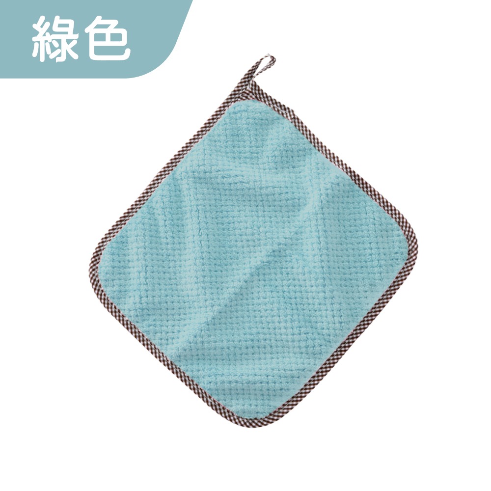 抹布 擦手巾 吸水毛巾 廚房抹布 擦手毛巾 珊瑚絨抹布 擦手布 毛巾 珊瑚絨毛巾 加厚吸水擦手巾 【啡茶時刻】-規格圖9