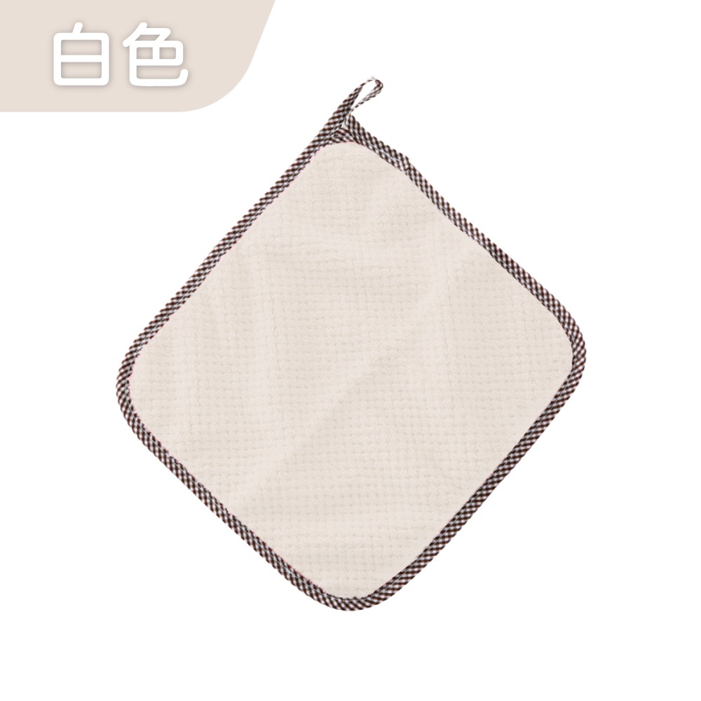 抹布 擦手巾 吸水毛巾 廚房抹布 擦手毛巾 珊瑚絨抹布 擦手布 毛巾 珊瑚絨毛巾 加厚吸水擦手巾 【啡茶時刻】-規格圖9