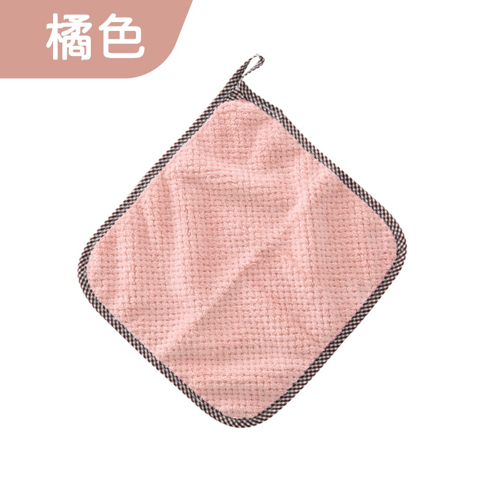 抹布 擦手巾 吸水毛巾 廚房抹布 擦手毛巾 珊瑚絨抹布 擦手布 毛巾 珊瑚絨毛巾 加厚吸水擦手巾 【啡茶時刻】-規格圖9