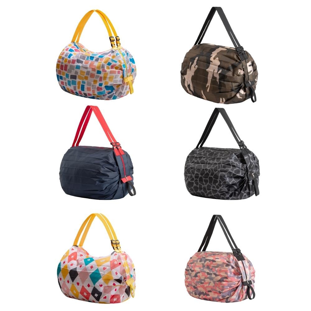 折疊收納袋 環保購物袋 收納袋 購物袋 環保袋 環保包 側背包 肩背包 提袋 手提袋 背袋 【啡茶時刻】-細節圖9