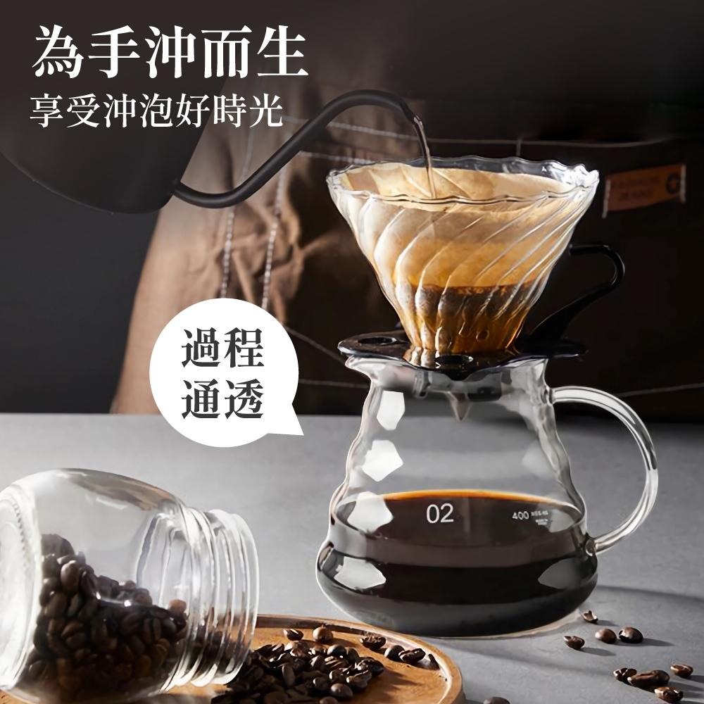 咖啡壺 雲朵咖啡壺 雲朵壺 玻璃咖啡壺 手沖玻璃壺 濾掛壺 雲朵玻璃壺 咖啡底壺 咖啡手沖壺【啡茶時刻】-細節圖2