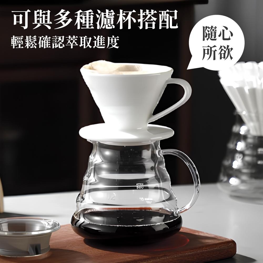 咖啡壺 雲朵咖啡壺 雲朵壺 玻璃咖啡壺 手沖玻璃壺 濾掛壺 雲朵玻璃壺 咖啡底壺 咖啡手沖壺【啡茶時刻】-細節圖3