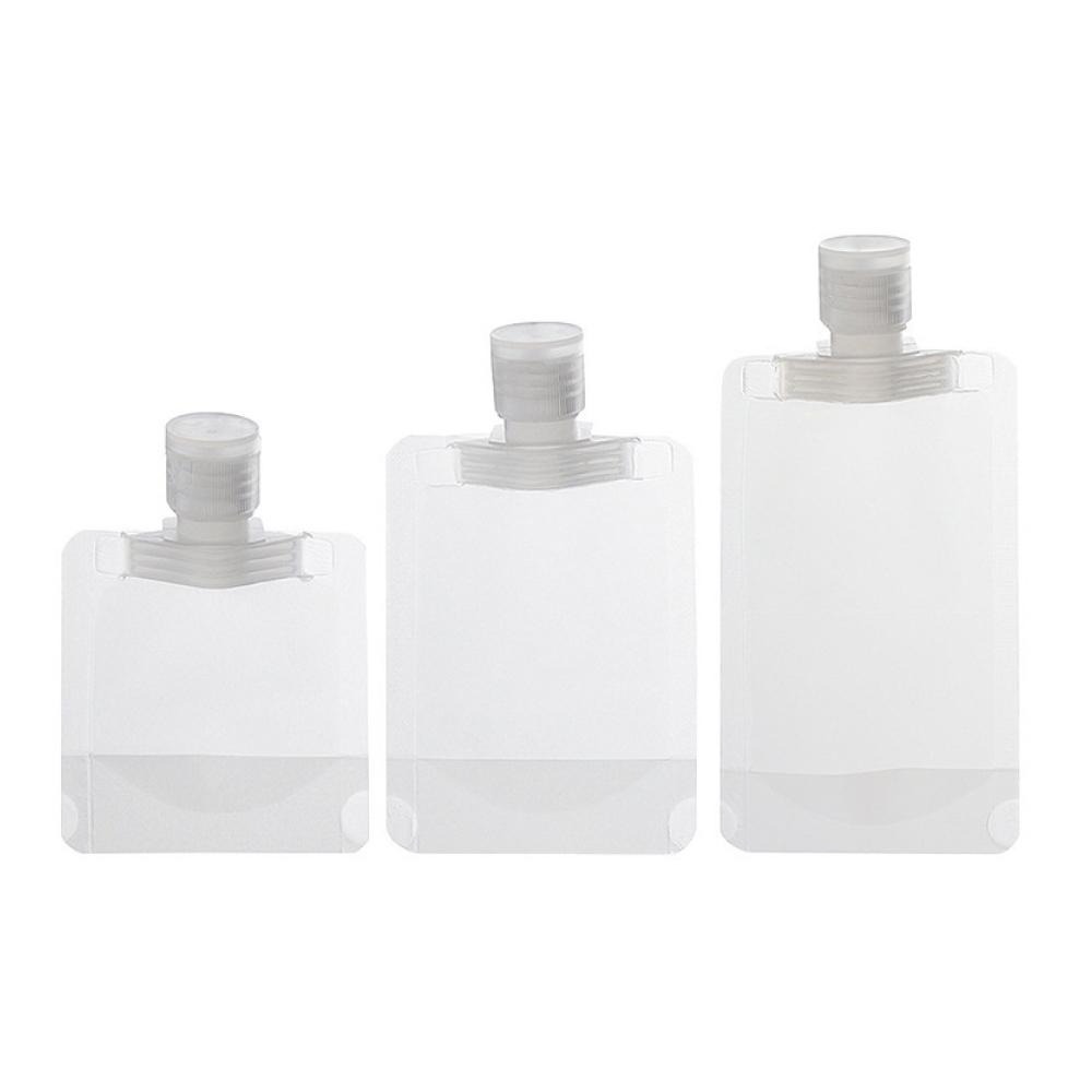 透明分裝袋 旅行分裝袋 乳液分裝袋 保養品分裝袋 分裝罐 乳液分裝 液體分裝袋 盥洗分裝袋 吸嘴袋 分裝袋【啡茶時刻】-細節圖9