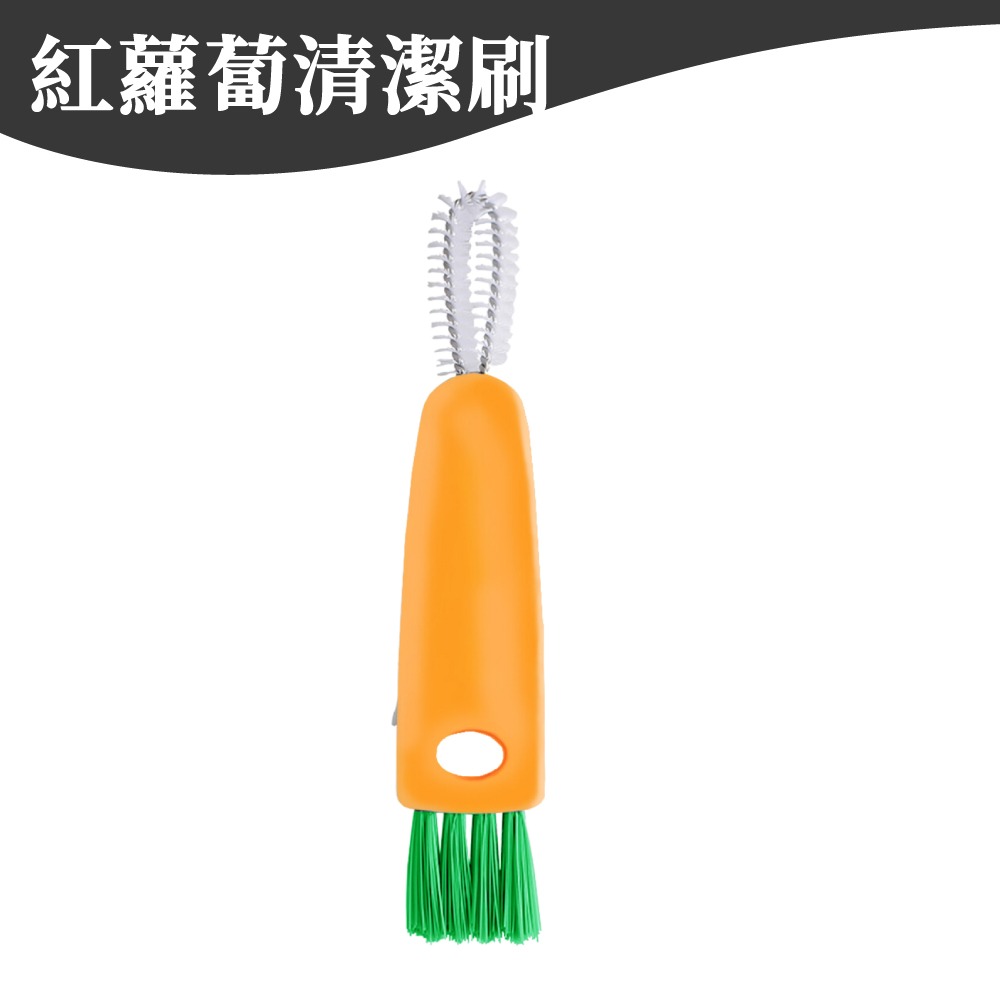 三合一清潔刷 杯蓋刷 三合一杯蓋清潔刷 杯刷 清潔刷 保溫瓶蓋清潔刷 刷子 細縫刷 【啡茶時刻】-規格圖8