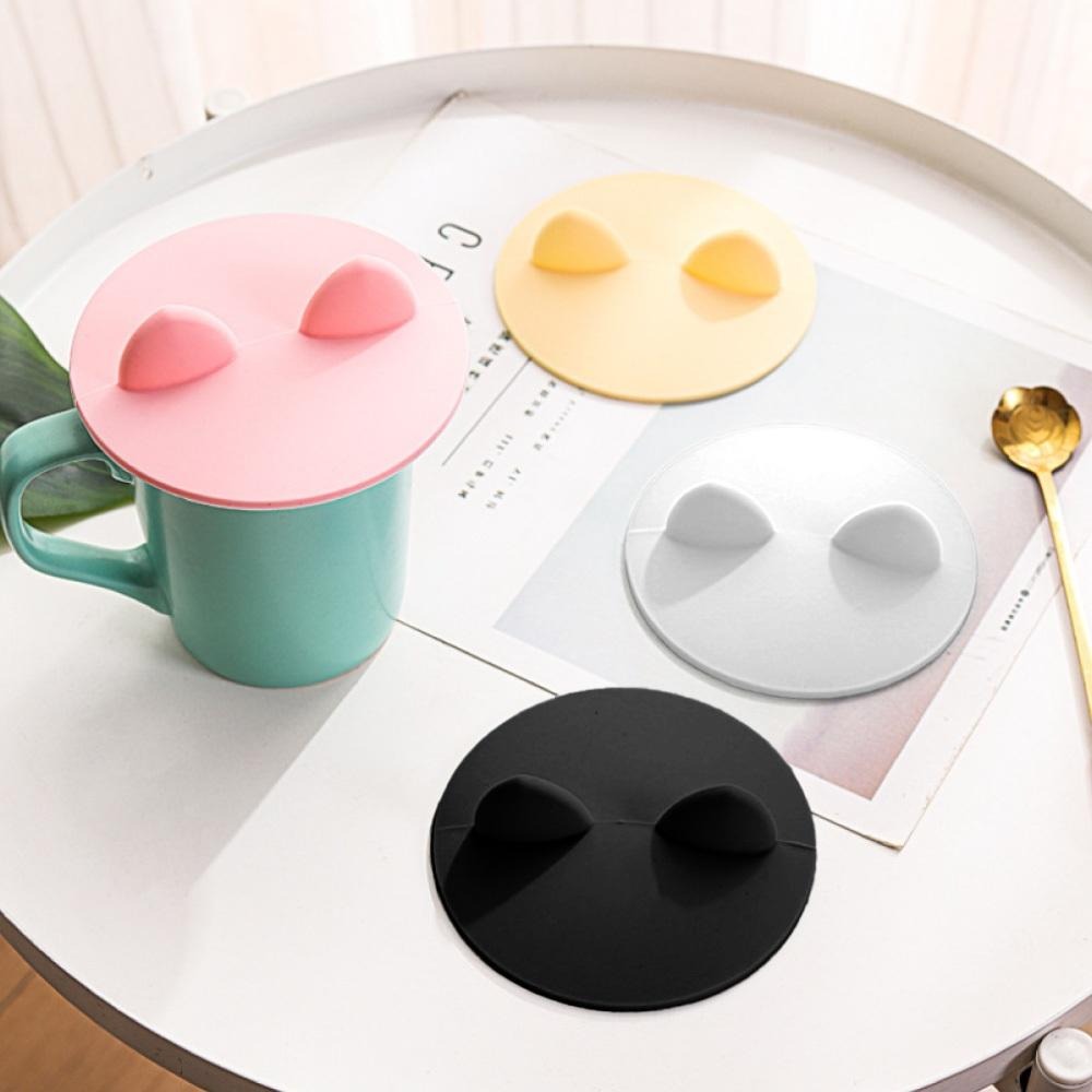 貓耳杯蓋 矽膠杯蓋 防塵杯蓋 矽膠防塵杯蓋 防塵蓋 馬克杯蓋 蓋子 密封杯蓋 軟膠杯蓋 矽膠蓋  杯蓋 【啡茶時刻】-細節圖8