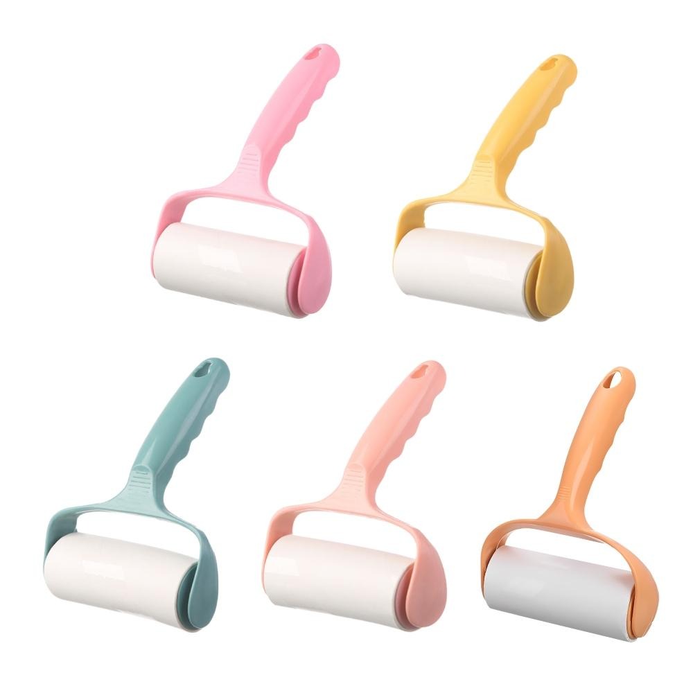 黏毛器 滾筒粘毛器 黏毛滾輪  滾毛器 除塵滾筒 清毛器 補充包 黏毛 除塵 滾輪黏 【啡茶時刻】-細節圖9