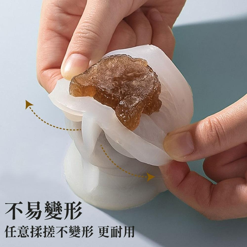 冰球製冰器 冰塊 冰塊製冰器 矽膠製冰模具 冰塊盒 塑膠製冰球 圓形冰塊 製冰模具 夏天消暑【啡茶時刻】-細節圖4