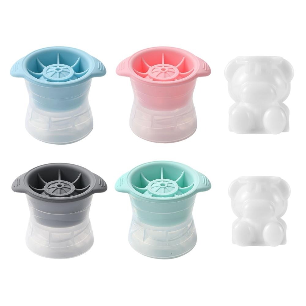 冰球製冰器 冰塊 冰塊製冰器 矽膠製冰模具 冰塊盒 塑膠製冰球 圓形冰塊 製冰模具 夏天消暑【啡茶時刻】-細節圖8