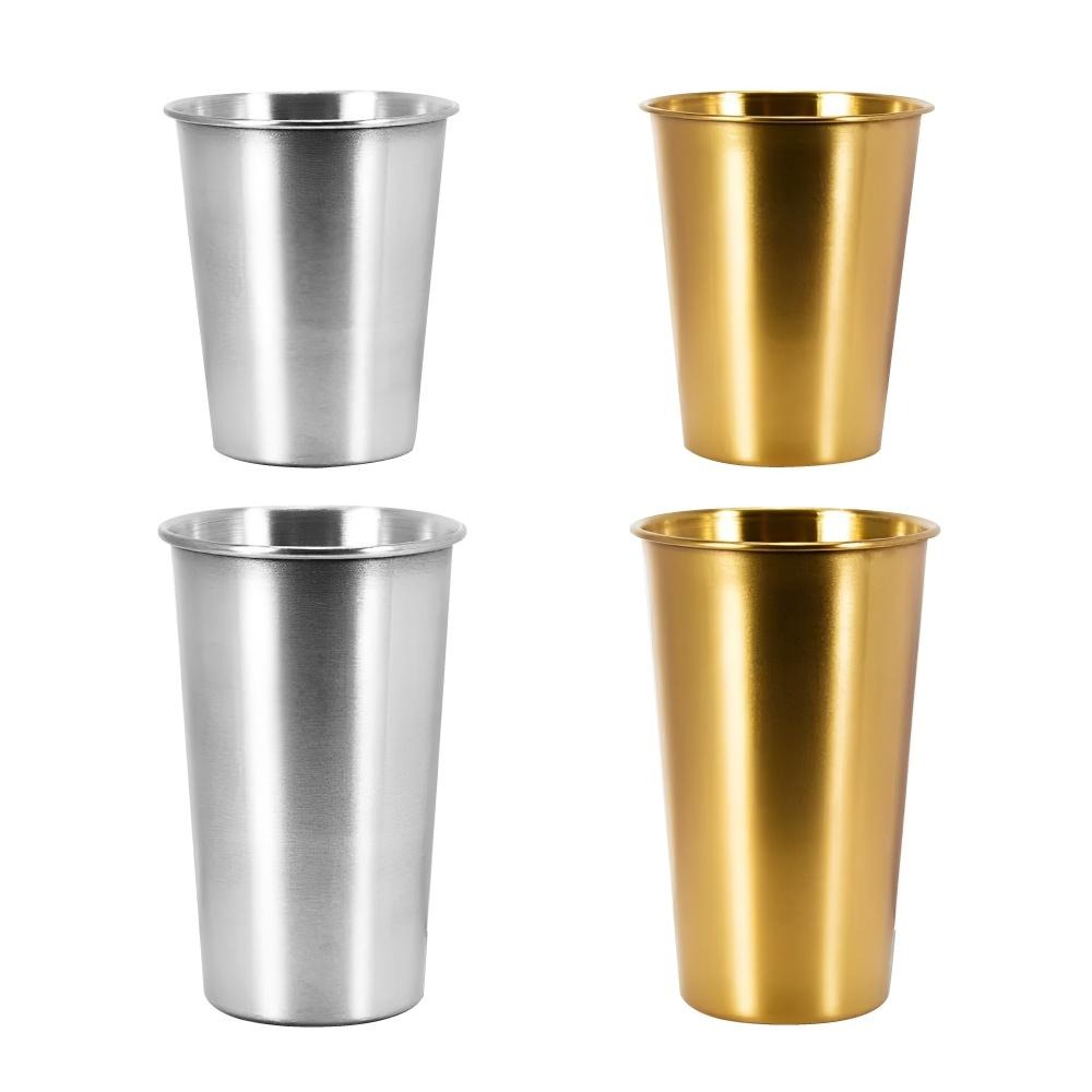 不鏽鋼杯 水杯 304不鏽鋼杯 野營杯 露營杯 不銹鋼杯 鋼杯 露營杯 啤酒杯 環保杯 杯子 戶外用品 【啡茶時刻】-細節圖9